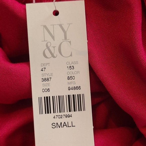 Fuchsia Lace Blouse - Picture 11 of 12